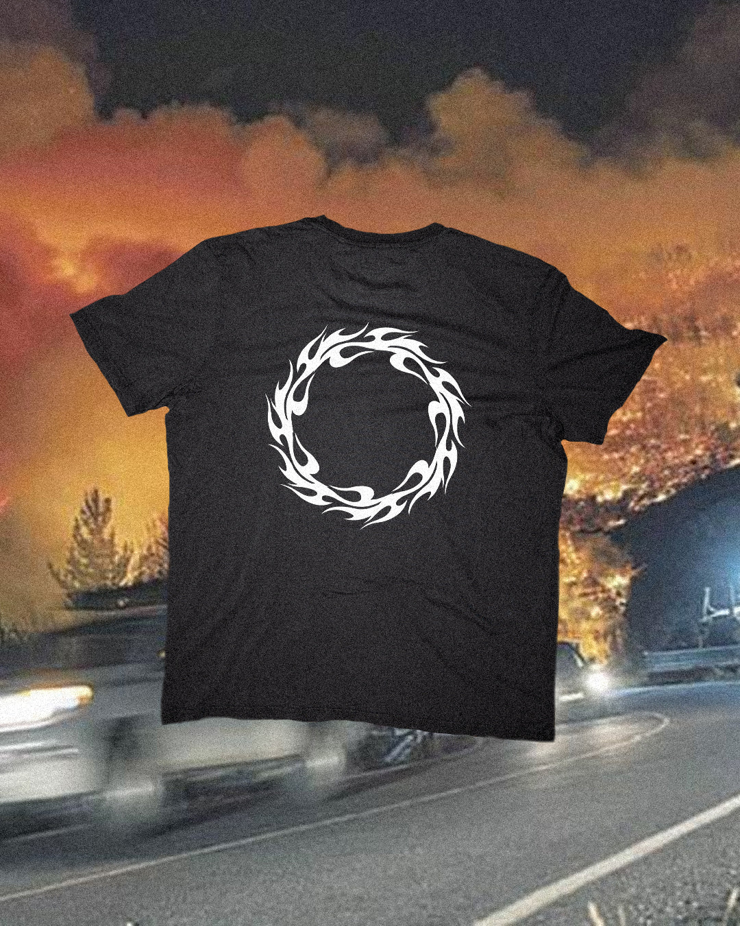 FIRE T-SHIRT // BLACK