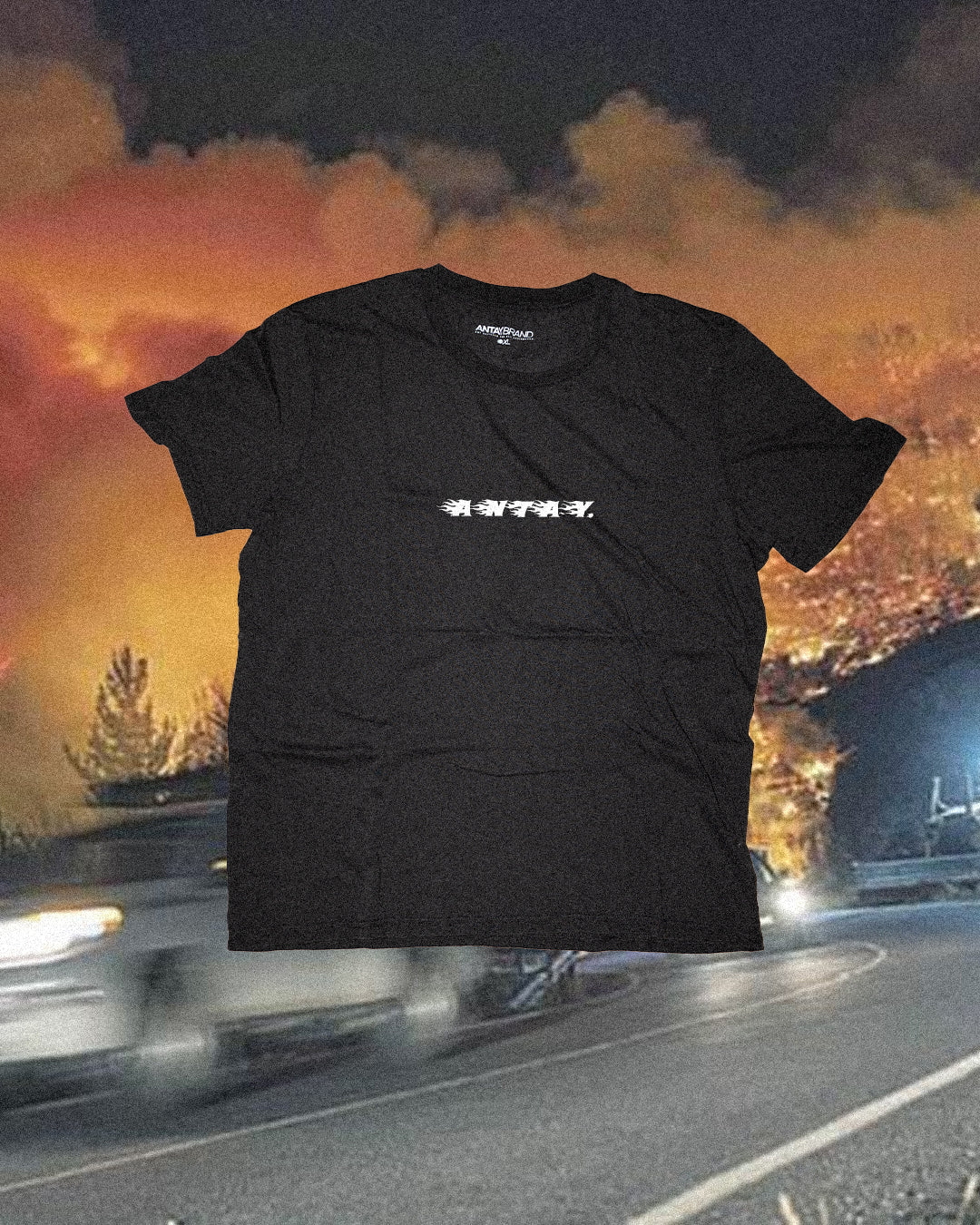 FIRE T-SHIRT // BLACK
