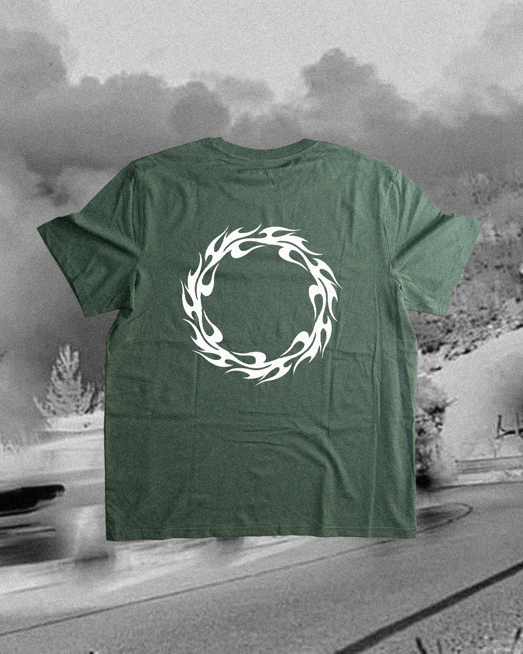 FIRE T-SHIRT // GREEN