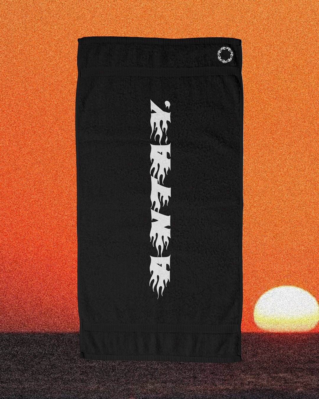 FIRE TOWEL // BLACK