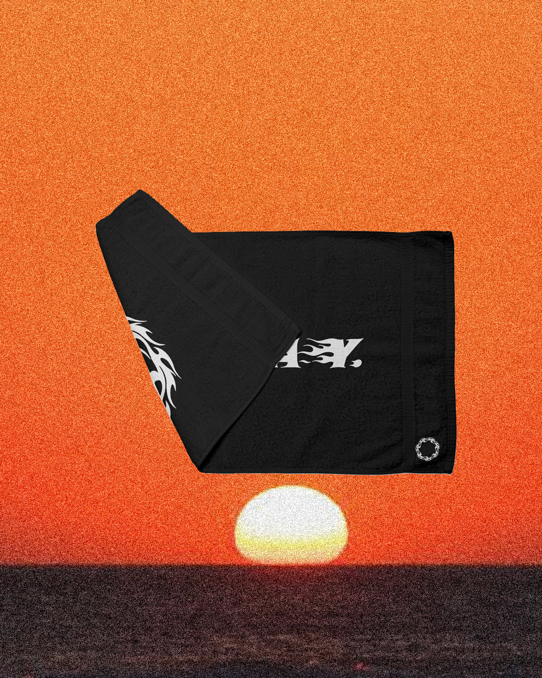 FIRE TOWEL // BLACK