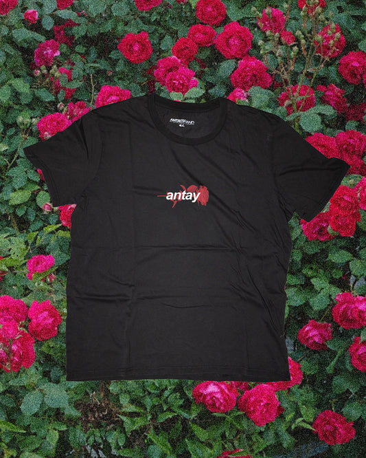 ROSE T-SHIRT // BLACK
