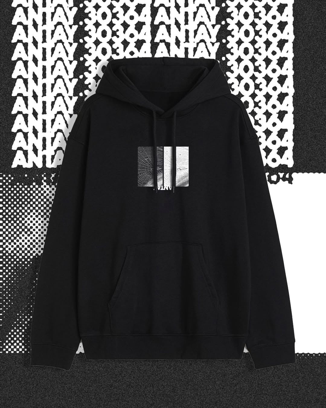 SPIDER HOODIE // BLACK