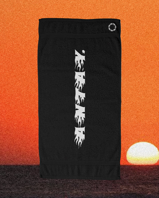 FIRE TOWEL // BLACK