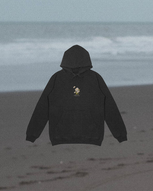 NOT POISONOUS HOODIE // BLACK