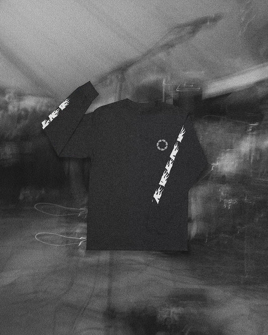 FIRE LONG SLEEVE // BLACK