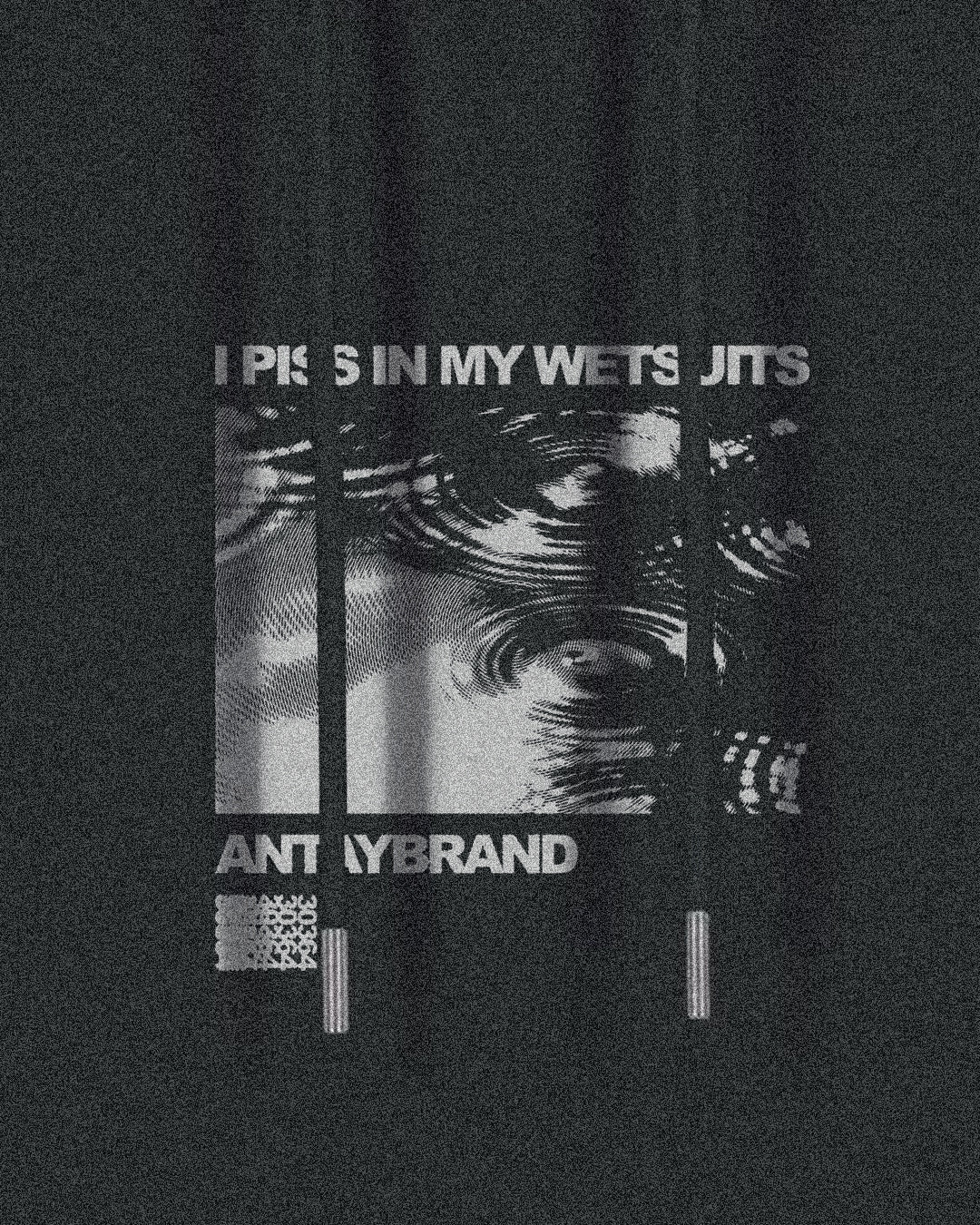 I PISS HOODIE // BLACK