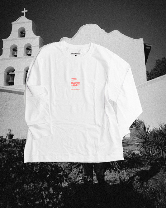 WHAT PLACE 01 LONG SLEEVE // WHITE