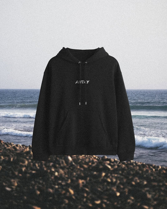 HEAVEN  HOODIE // BLACK